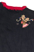 Vintage Black Ugly Christmas Cardigan 63108