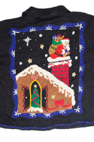 Vintage Black Ugly Christmas Cardigan 63283