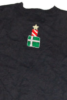 Vintage Black Ugly Christmas Cardigan 63447