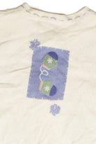 Vintage White Ugly Christmas Cardigan 63079