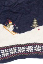 Vintage Blue Ugly Christmas Cardigan 63085