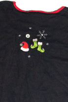 Vintage Black Ugly Christmas Cardigan 63130