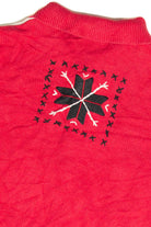 Vintage Red Ugly Christmas Cardigan 63083
