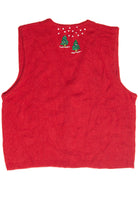 Vintage Red Ugly Christmas Vest 61976