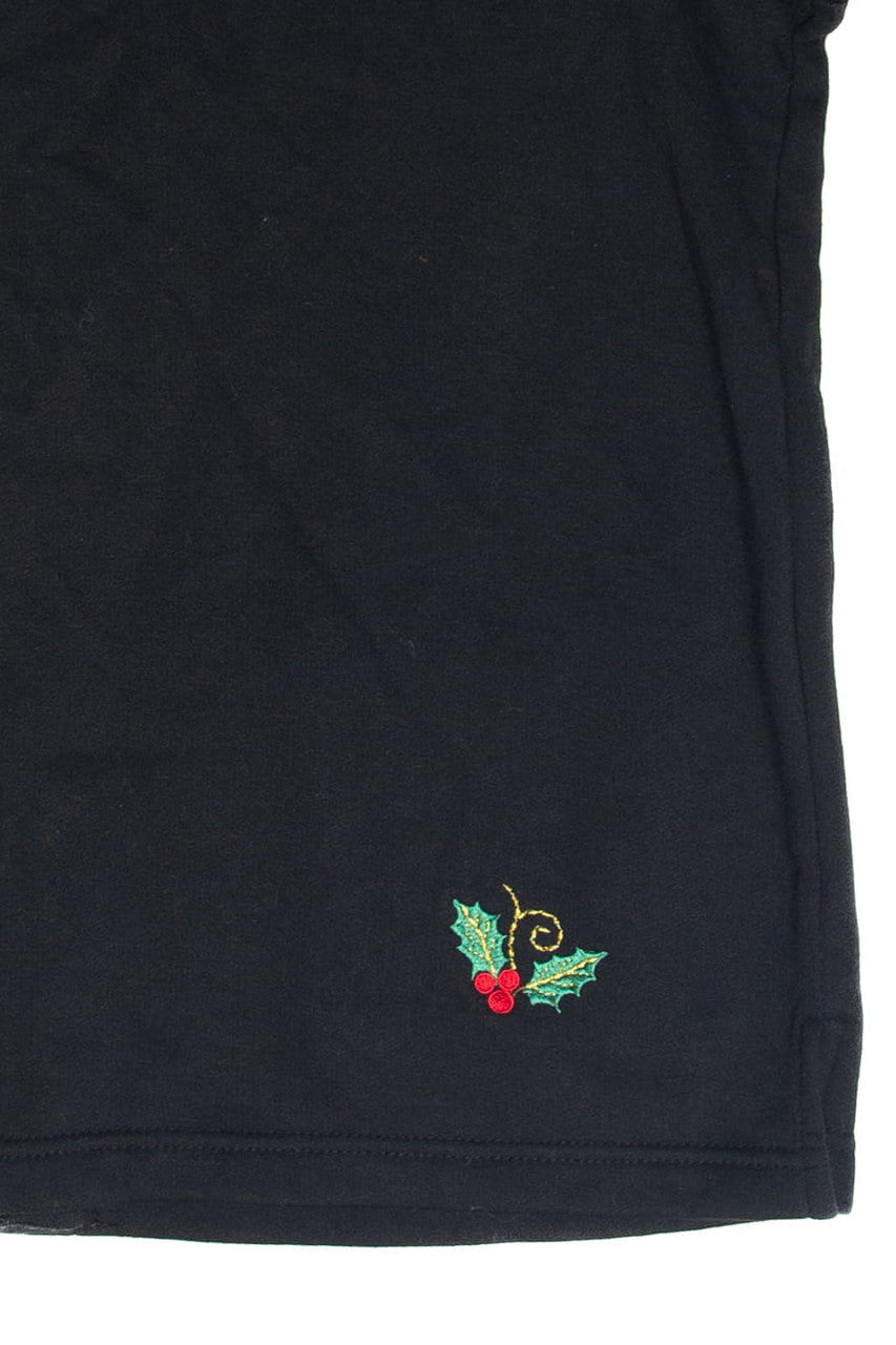Vintage Black Ugly Christmas Cardigan 63032
