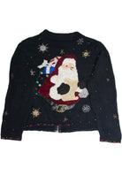 Vintage Black Ugly Christmas Cardigan 59698