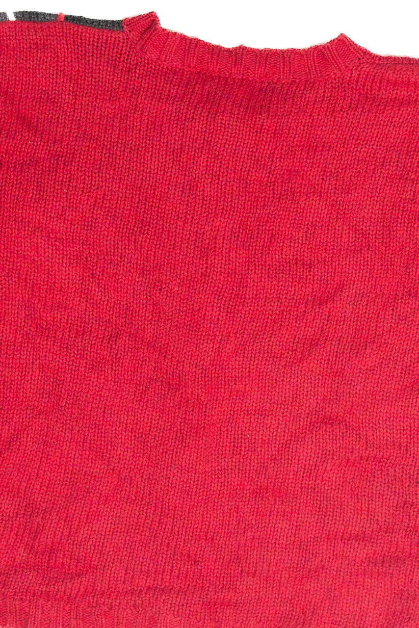 Vintage Red Ugly Christmas Cardigan 63154