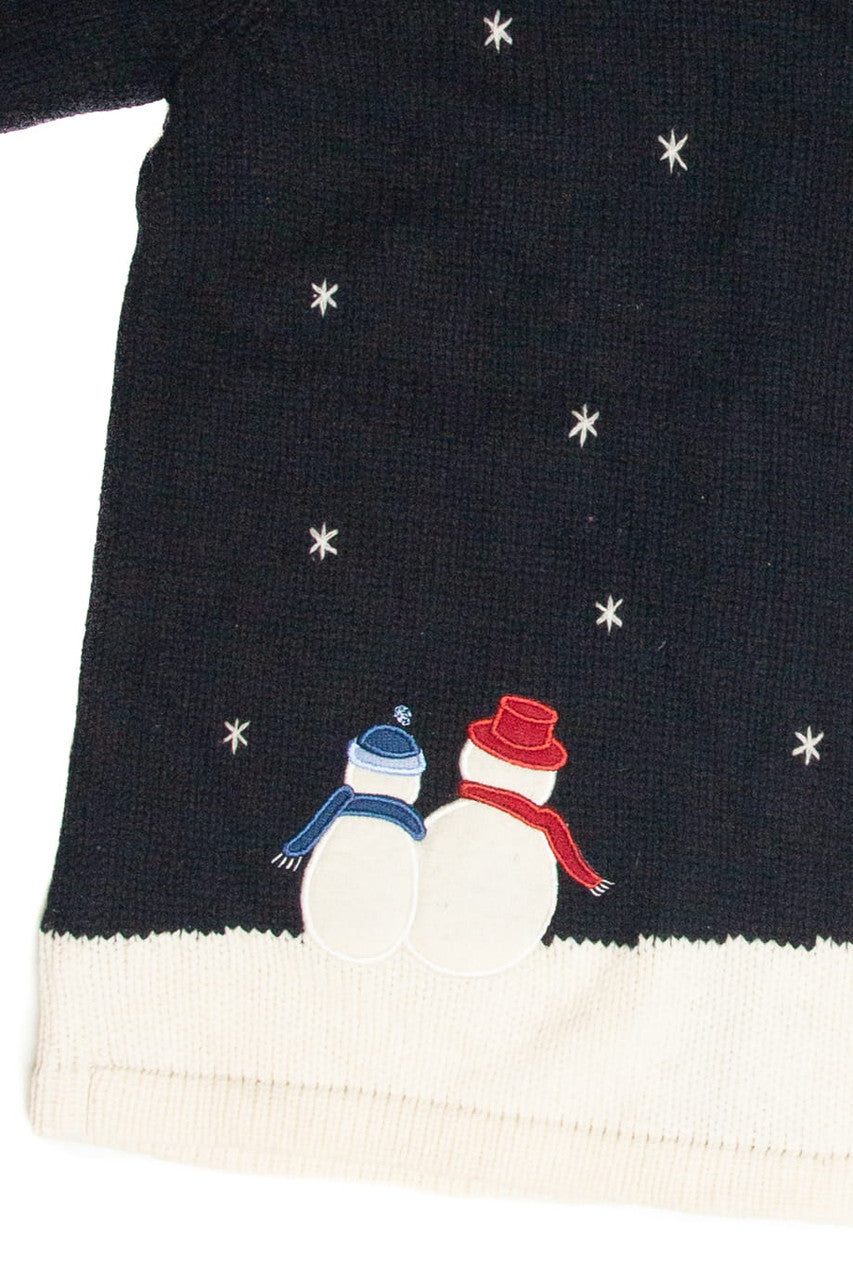 Vintage Black Ugly Christmas Cardigan 63080