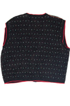 Vintage Black Ugly Christmas Vest 61814