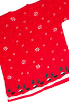 Vintage Red Ugly Christmas Pullover 63261