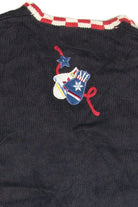 Vintage Black Ugly Christmas Cardigan 63124