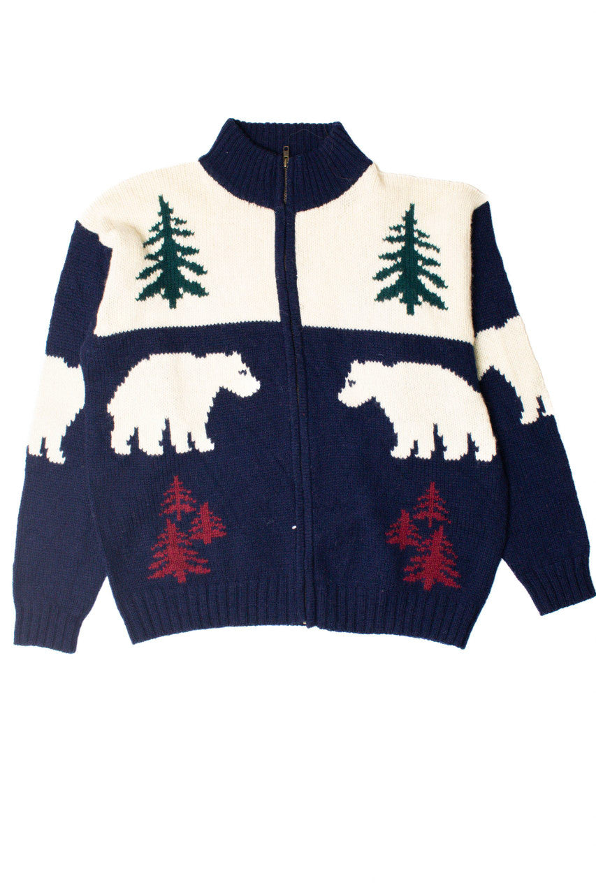 Blue Ugly Christmas Cardigan 59271