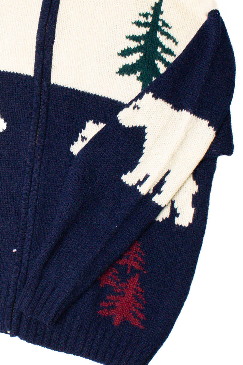 Blue Ugly Christmas Cardigan 59271