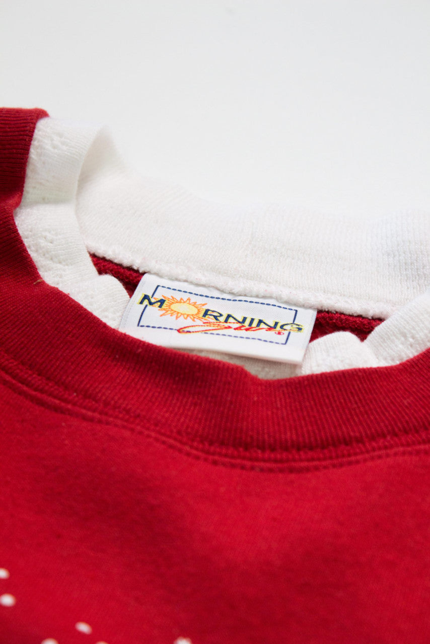 Birds on a Line Ugly Christmas Sweatshirt 55540