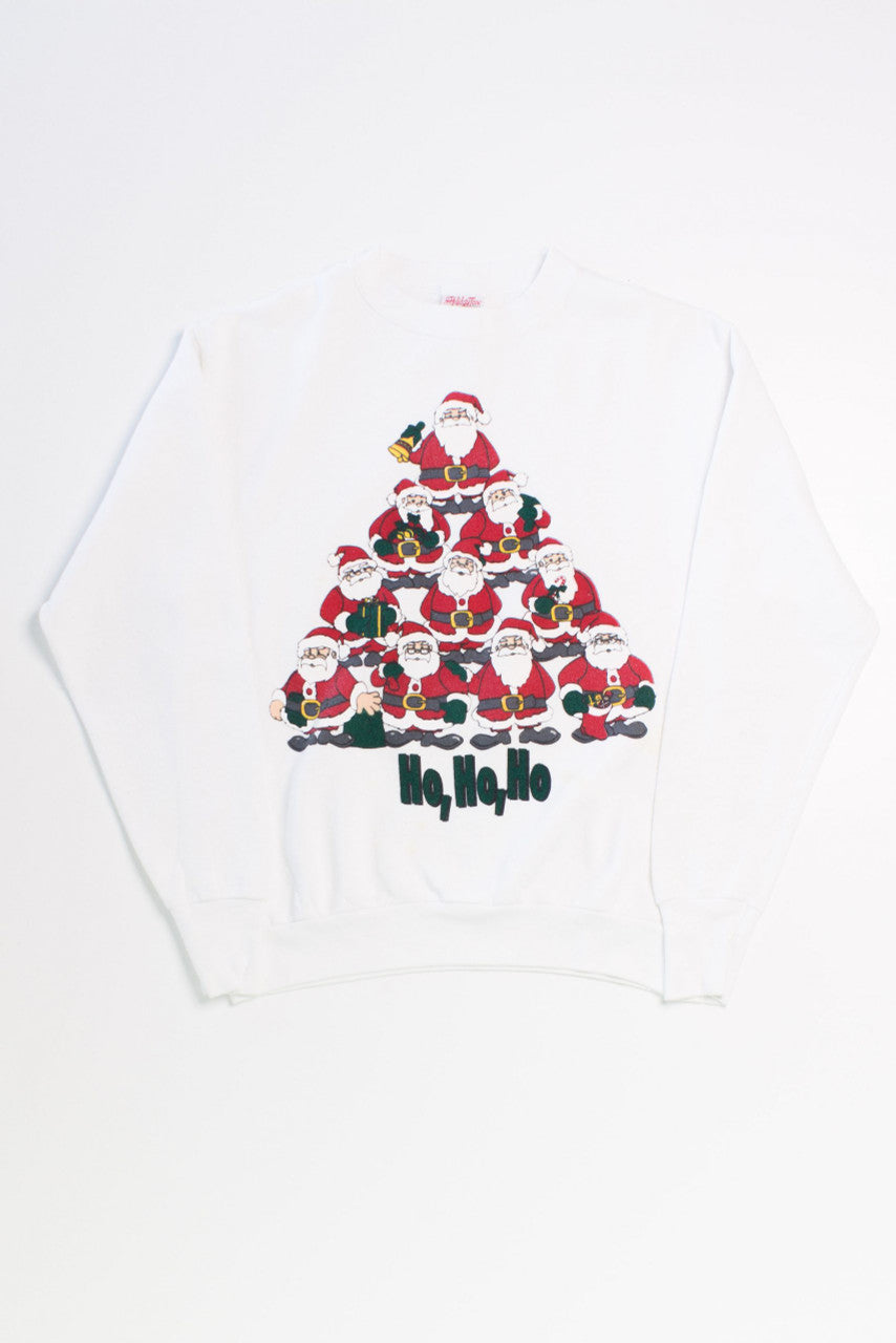 Santa Tree Ugly Christmas Sweatshirt 55542