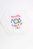 Stick Snowman Ugly Christmas Sweatshirt 55544