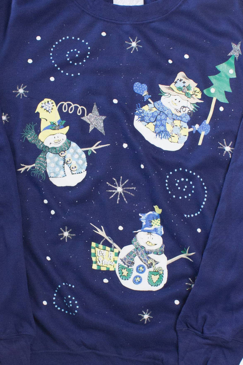 Snowmen Ugly Christmas Sweatshirt 55570
