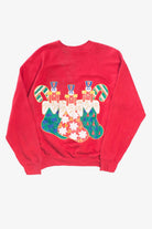 Ugly Stocking Christmas Sweatshirt 55574