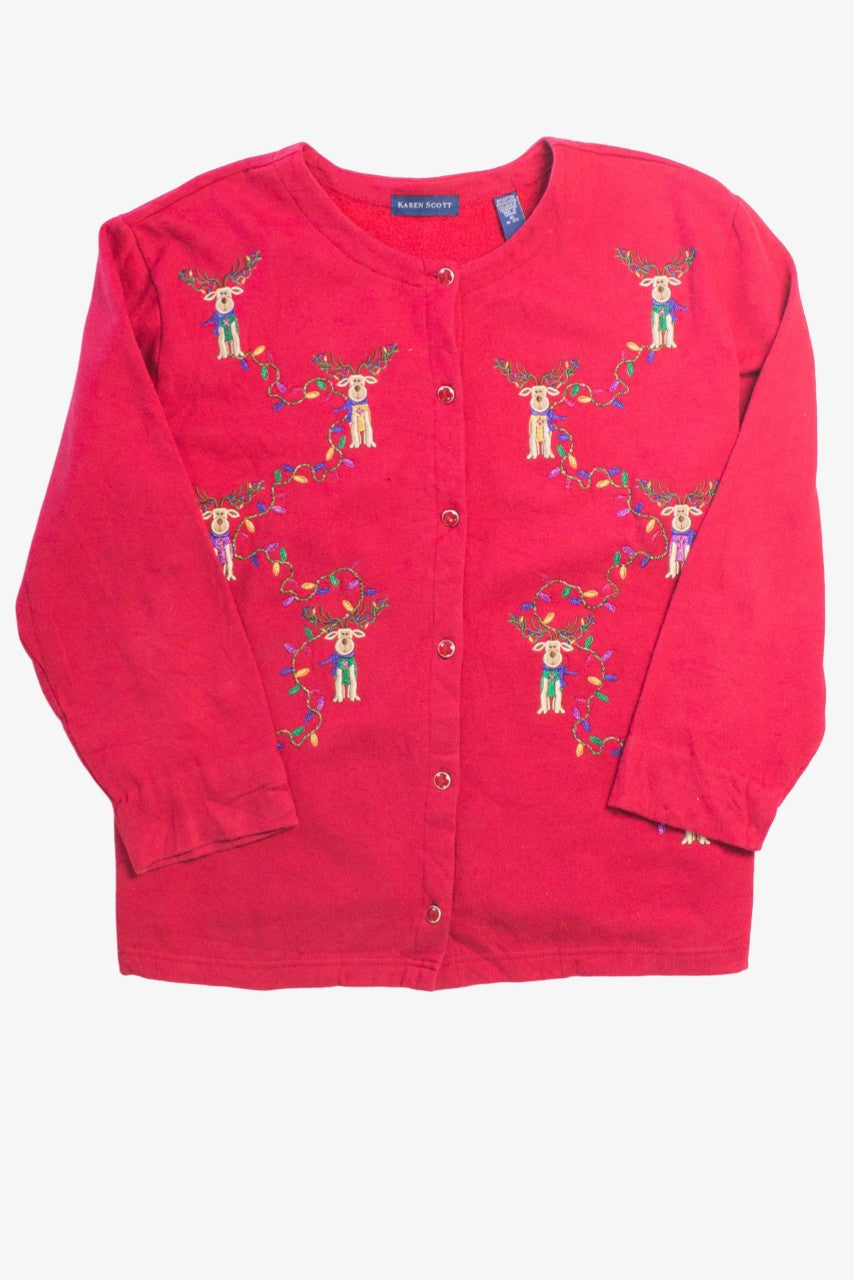 Reindeer Ugly Christmas Sweatshirt 55596