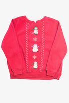 Snowflakes Ugly Christmas Sweatshirt 55602