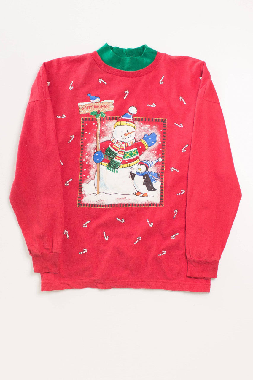 Snowman Ugly Christmas Sweatshirt 55617