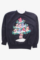 Birds in a Tree Christmas Sweatshirt