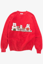 Merry Christmas Bears Vintage Sweatshirt