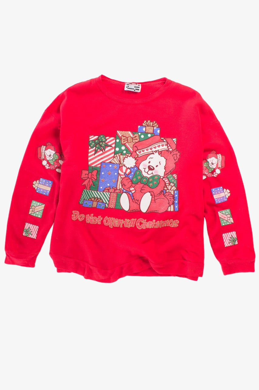 Don't Open till Christmas Vintage Sweatshirt