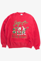 Vintage Christmas Caroling Animals Sweatshirt