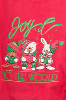 Vintage Christmas Caroling Animals Sweatshirt