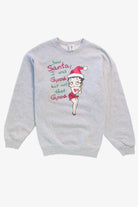 Betty-Boop Ugly Christmas Sweatshirt 55753