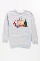 Santa Chillin Vintage Christmas Sweatshirt