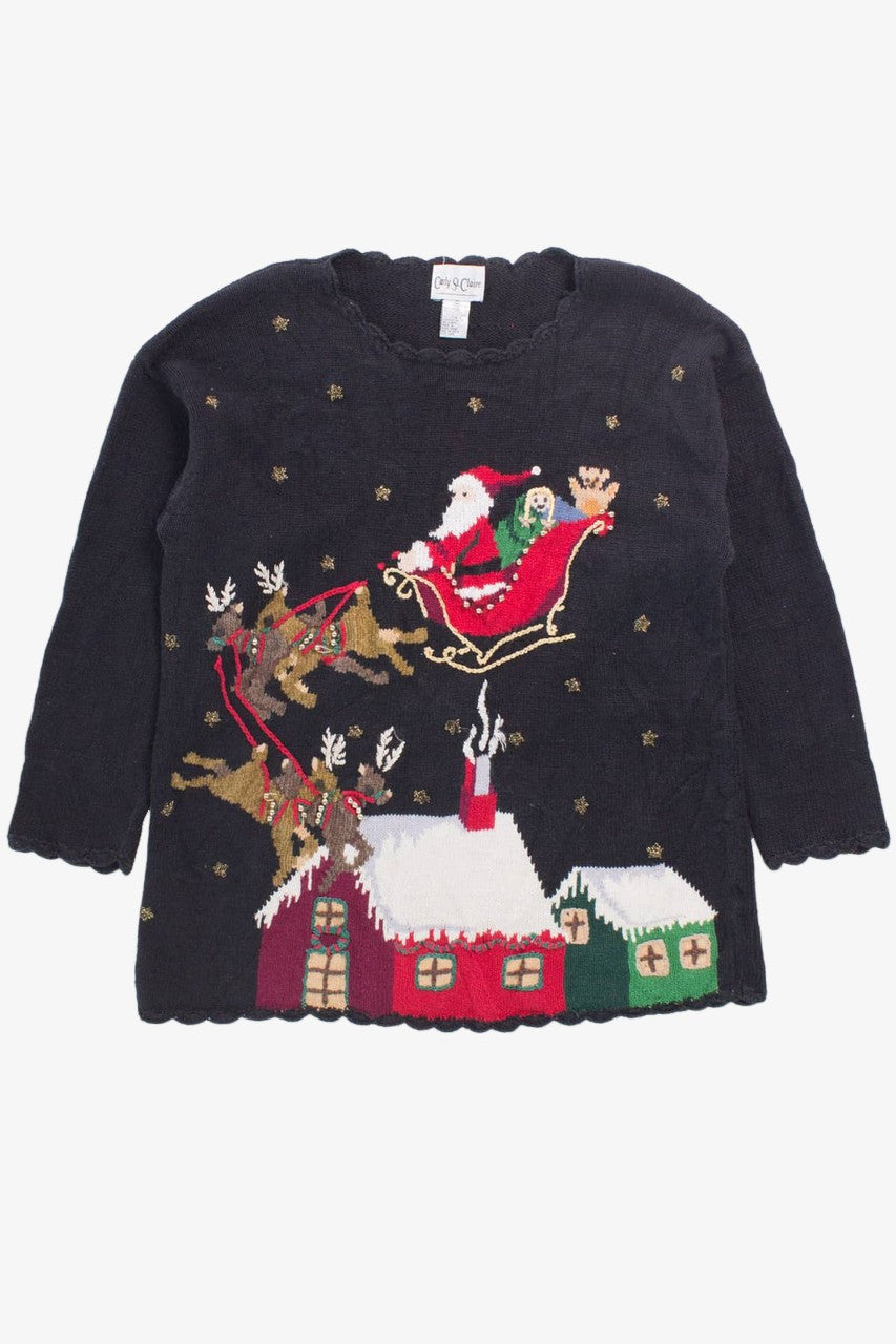 Black Ugly Christmas Pullover 55859
