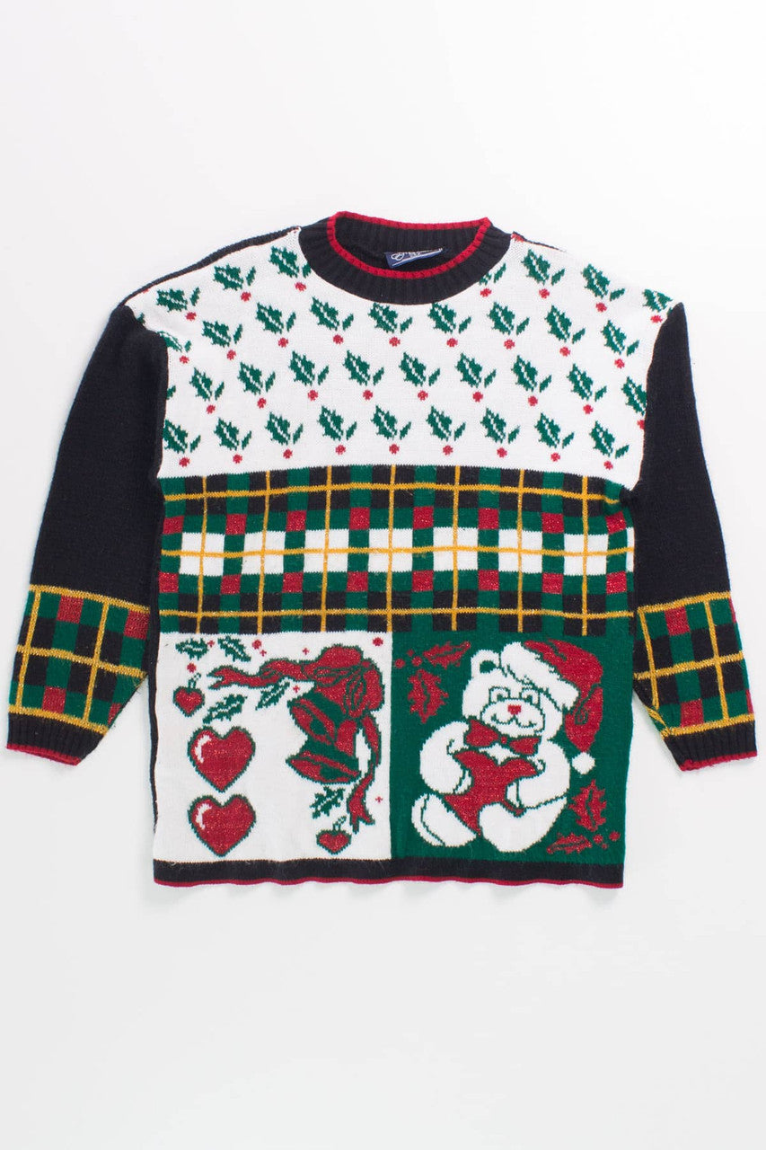 White Ugly Christmas Pullover 55862