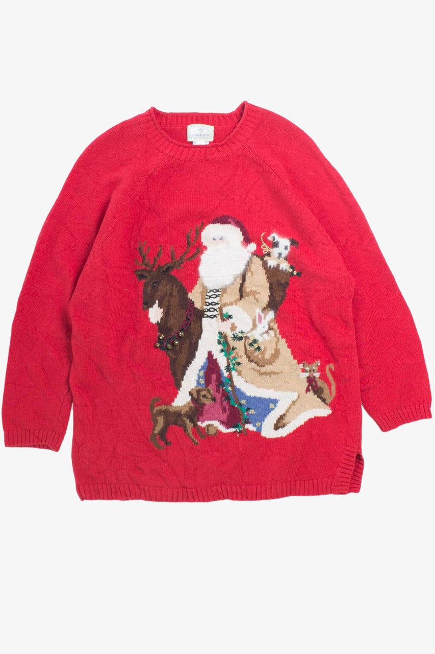 Red Ugly Christmas Pullover 55866