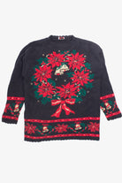 Black Ugly Christmas Pullover 55890
