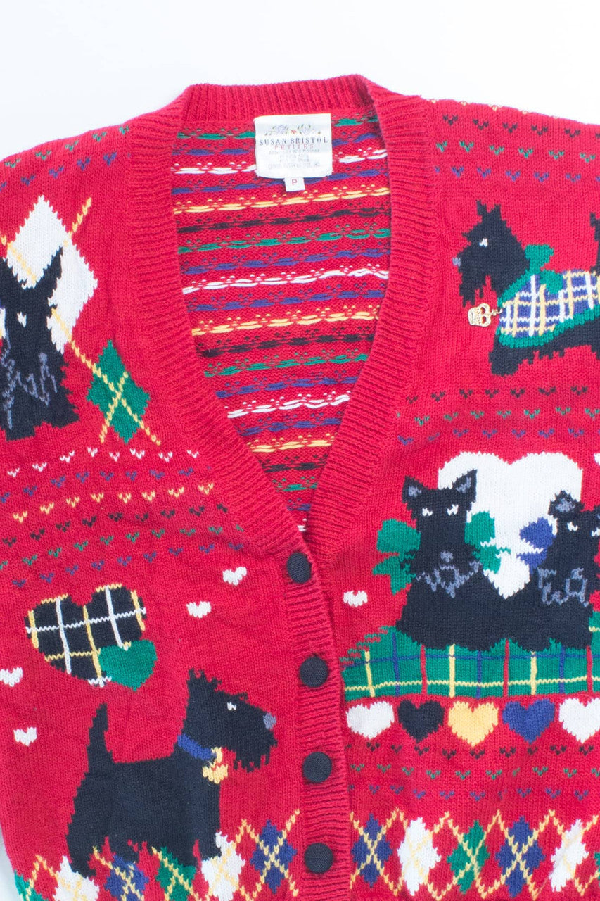 Red Ugly Christmas Cardigan 55908