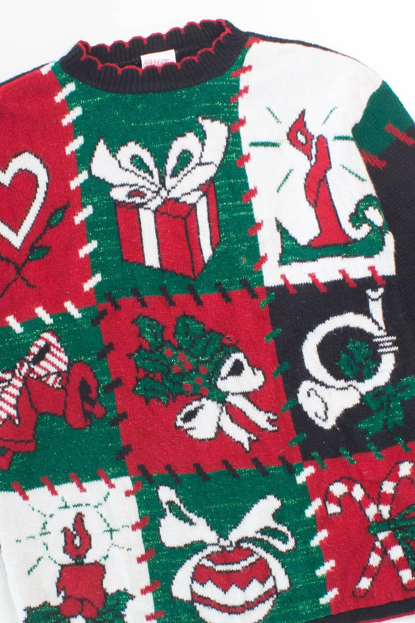 Multicolor Ugly Christmas Pullover 55910