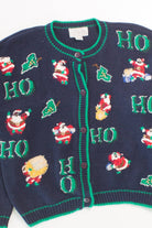 Blue Ugly Christmas Cardigan 55912