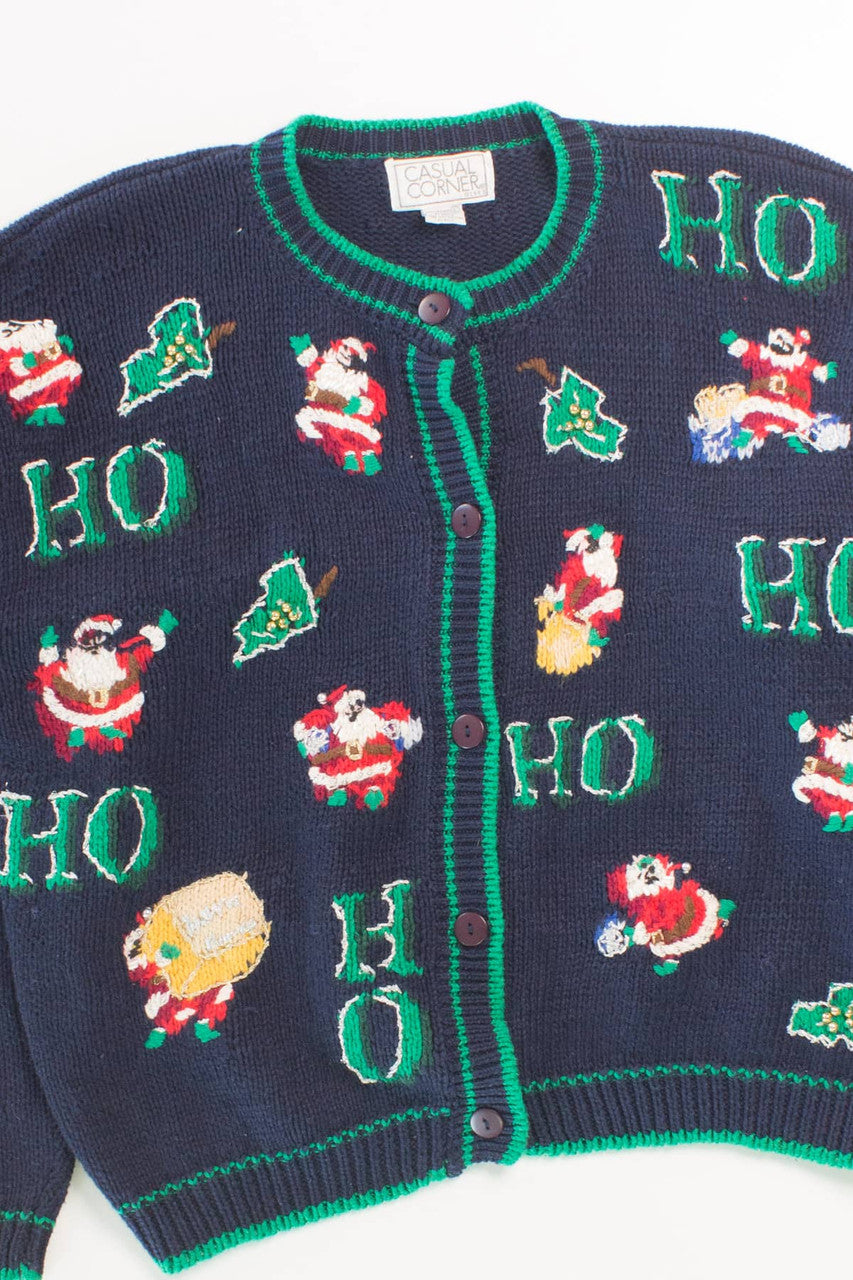 Blue Ugly Christmas Cardigan 55912