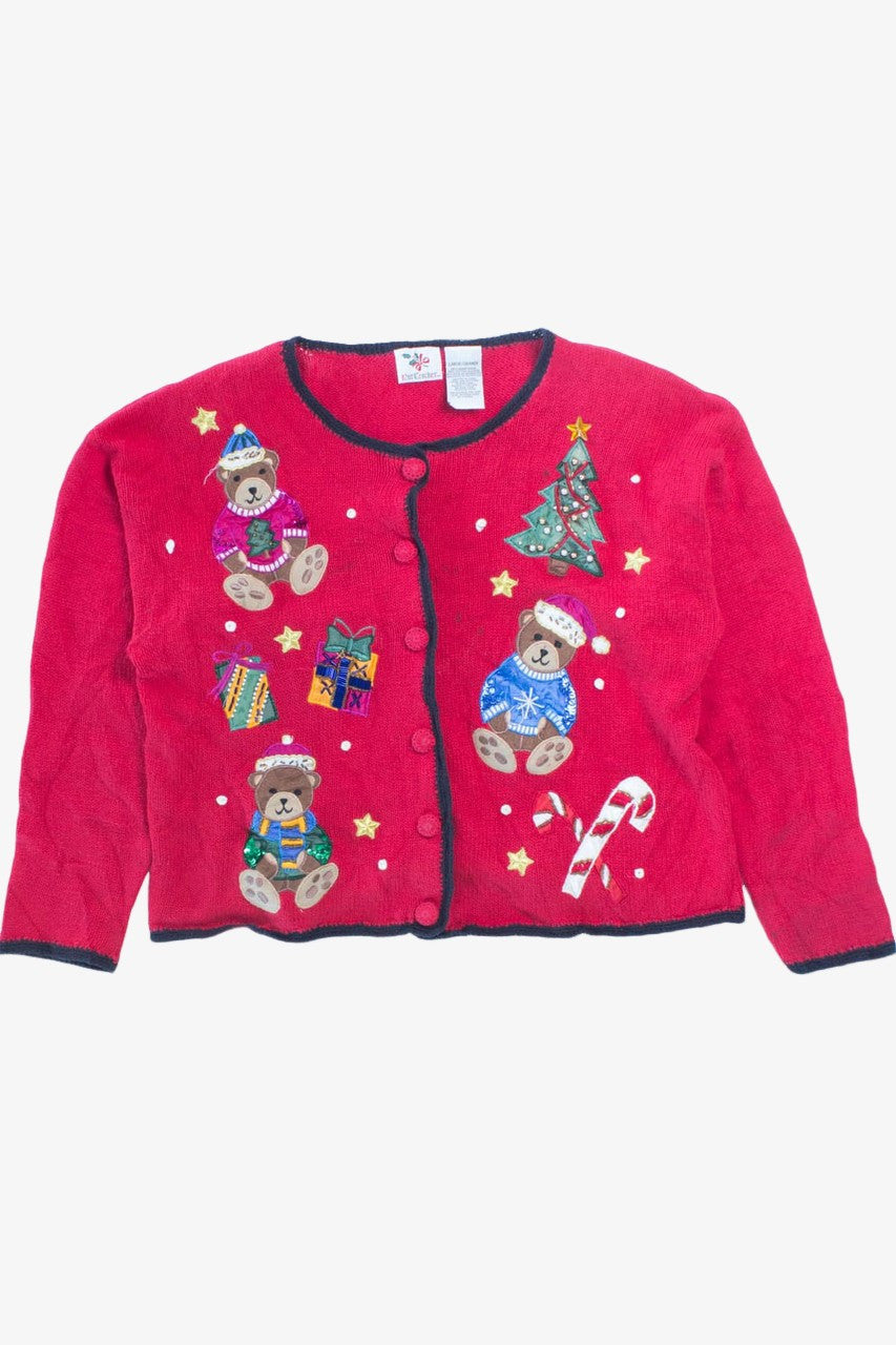 Red Ugly Christmas Cardigan 55915