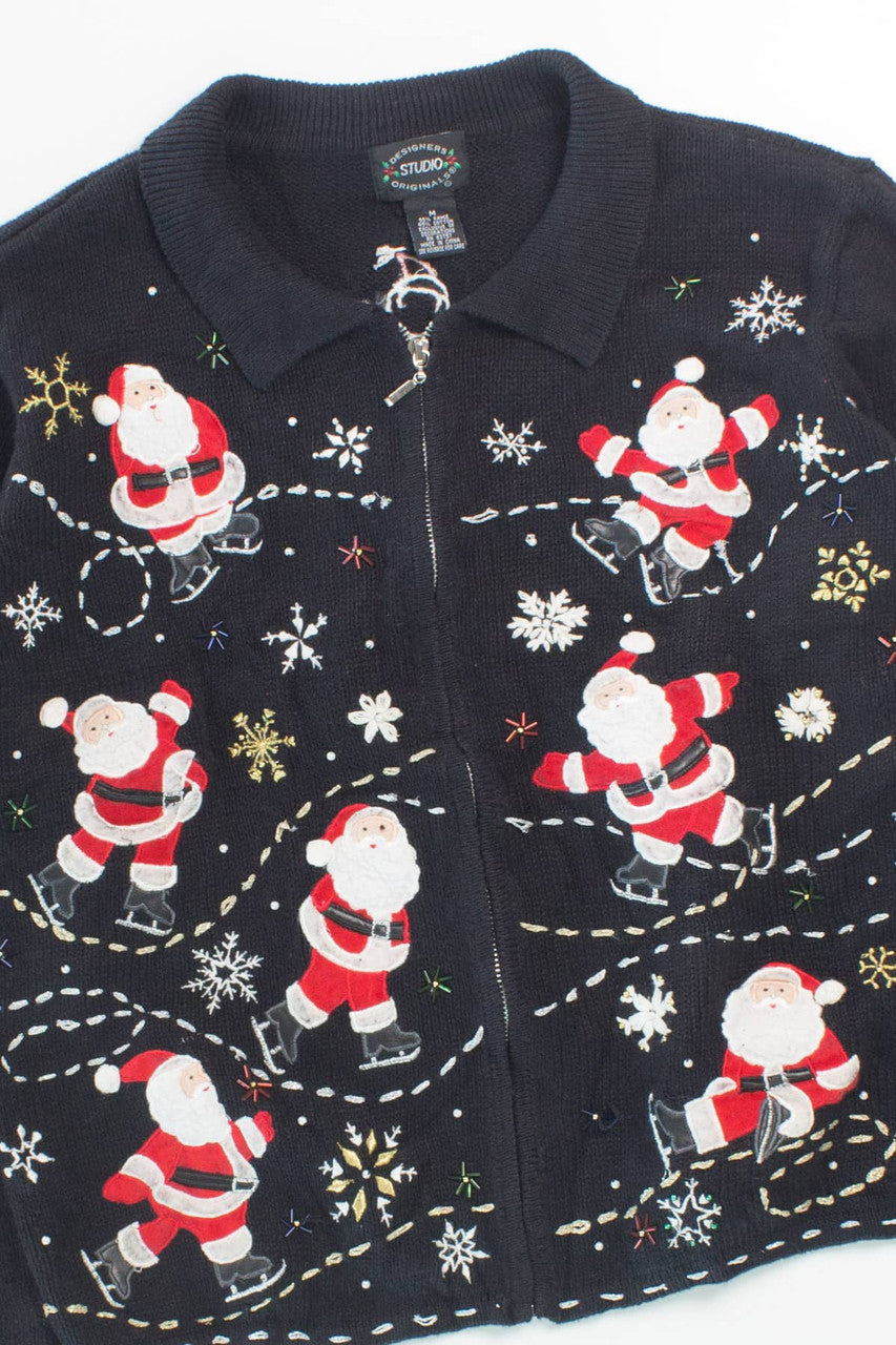 Black Ugly Christmas Cardigan 55917