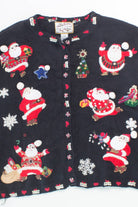 Black Ugly Christmas Cardigan 55923