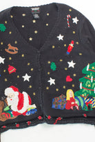 Black Ugly Christmas Cardigan 55924