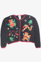 Black Ugly Christmas Cardigan 55934