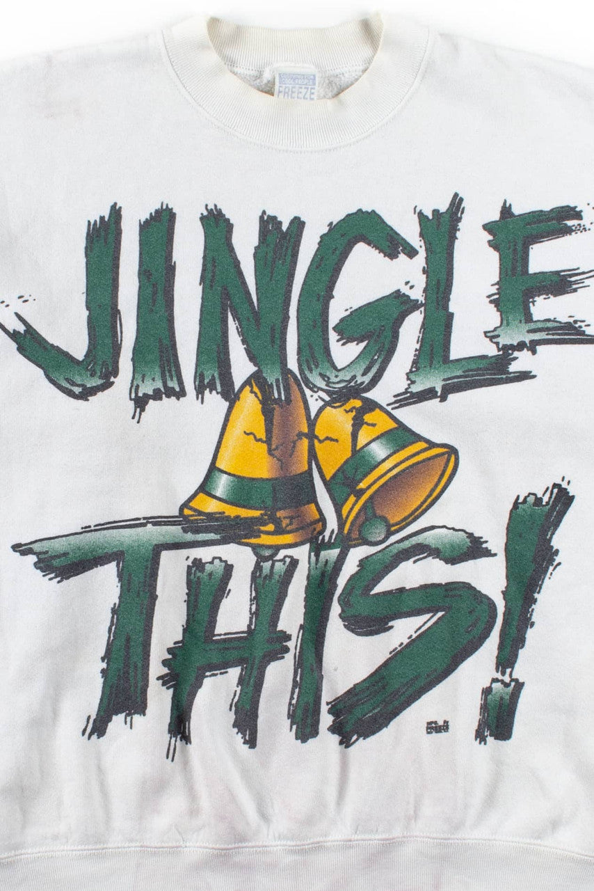 White Ugly Christmas Sweatshirt 56001