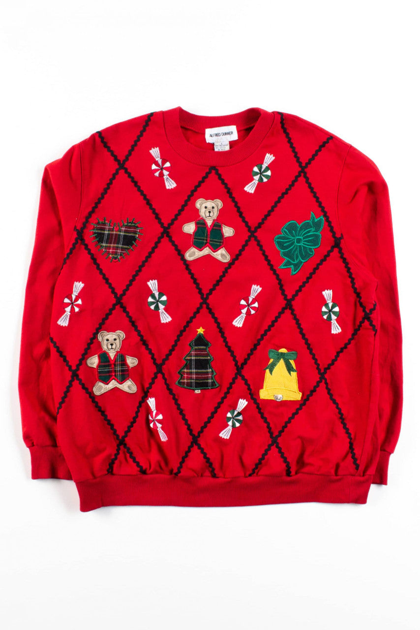 Red Ugly Christmas Sweatshirt 56038