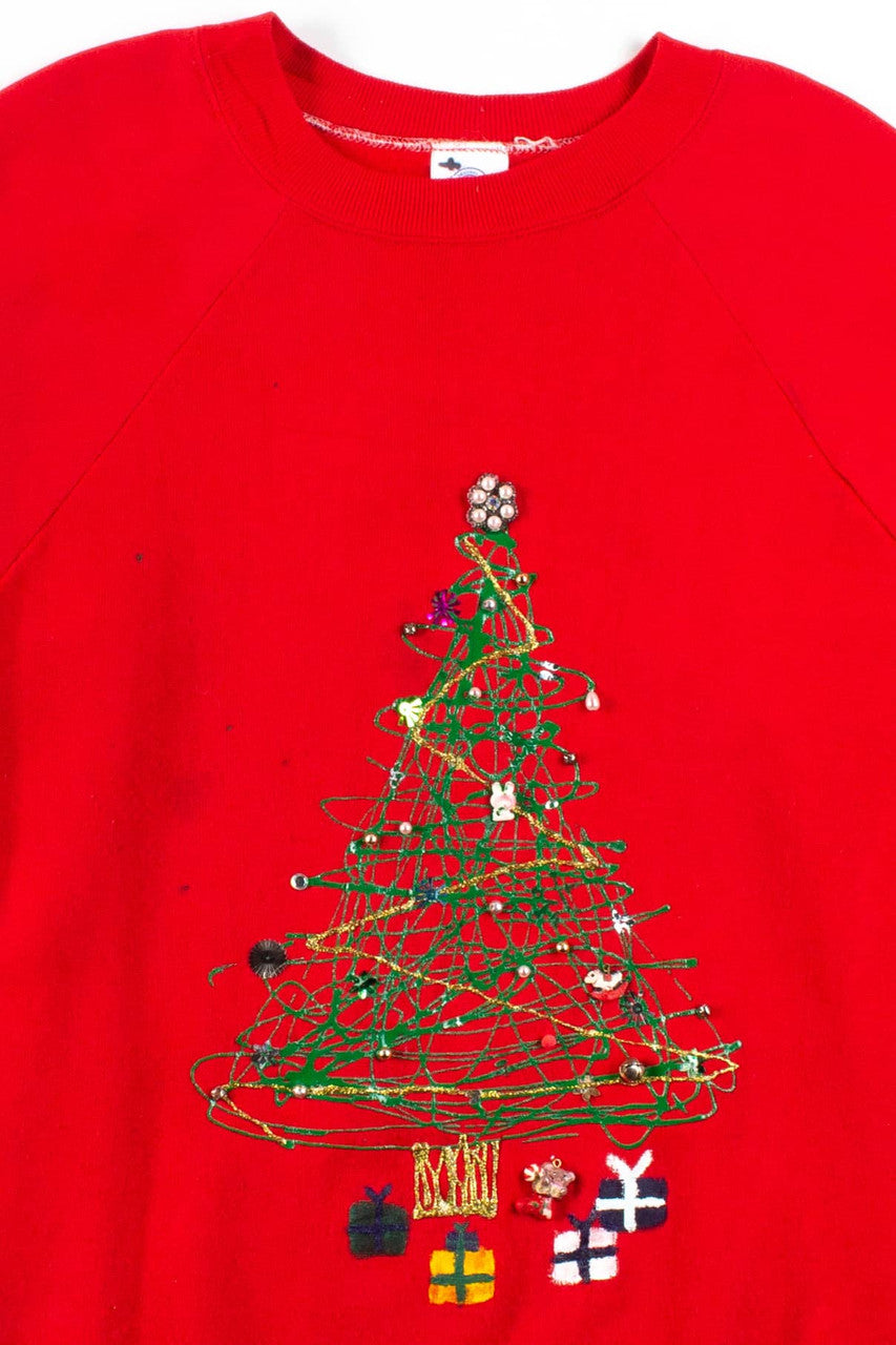 Red Ugly Christmas Sweatshirt 56075