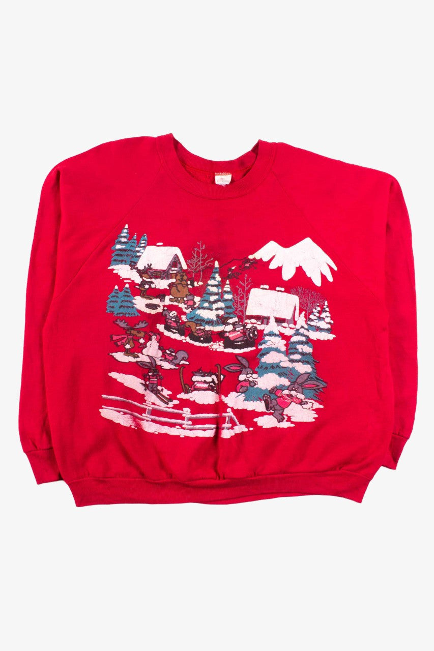 Red Ugly Christmas Sweatshirt 56081