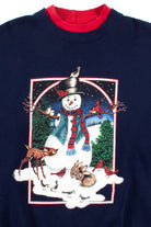 Blue Ugly Christmas Sweatshirt 56086